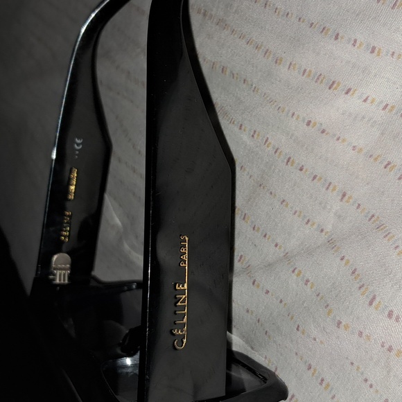 Oversized Celine Flap top acetate sunglasses - Picture 1 of 3